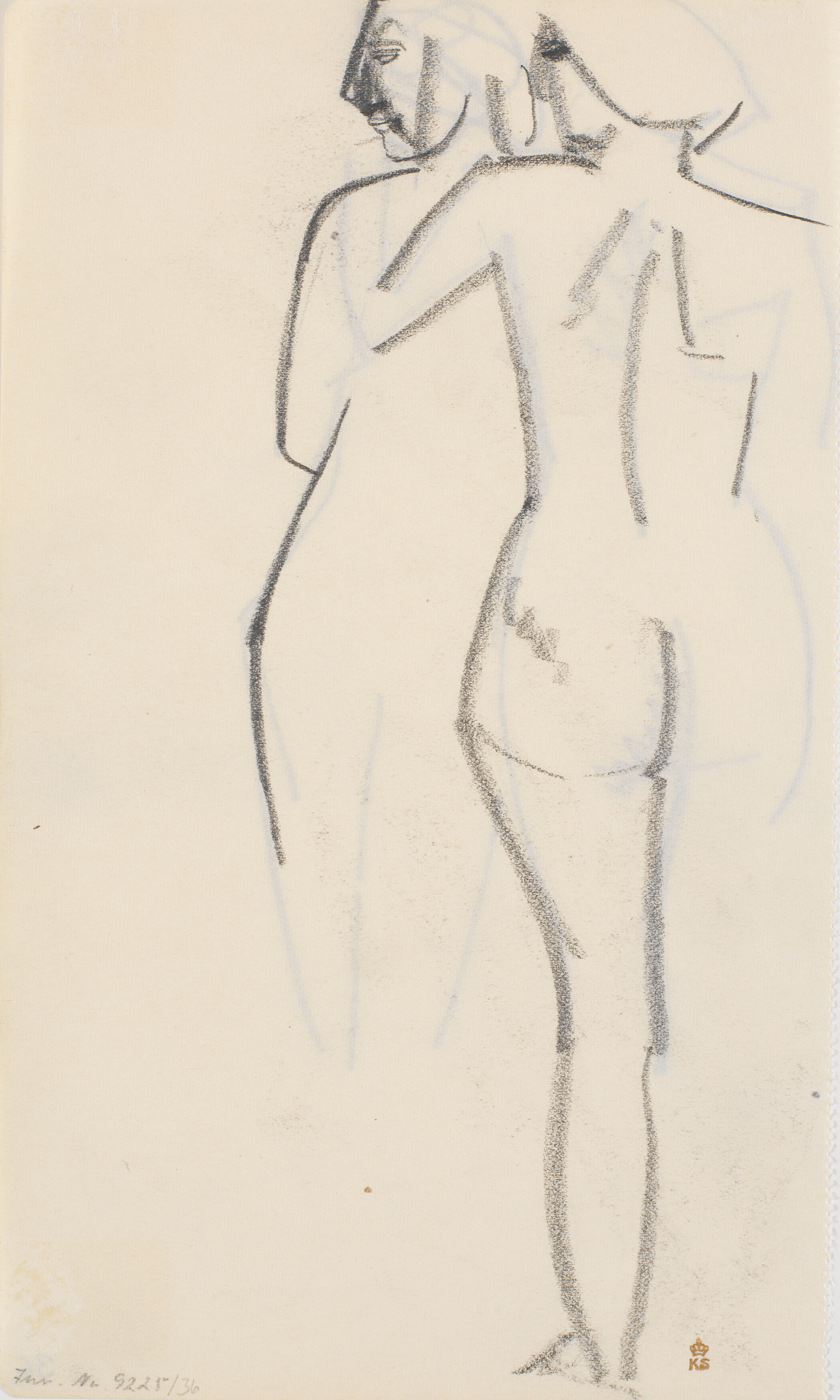 To stående modeller